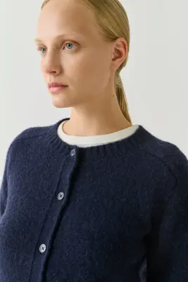 CARDIGAN LYNE NAVY — photo 3