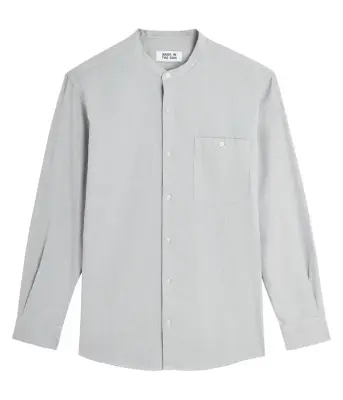 Bask in the Sun – Chemise Kaiene LS Blue — photo 1