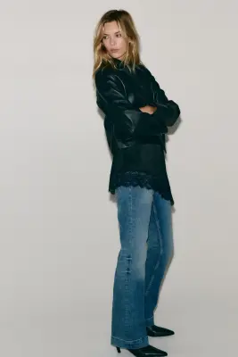 Bootcut Regular Jeans - Bleu denim ancien — photo 3