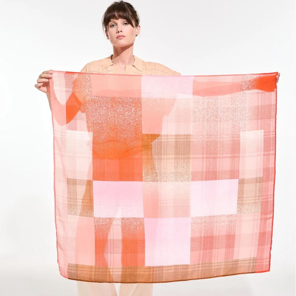 Foulard Nuance orange - Ma Poésie