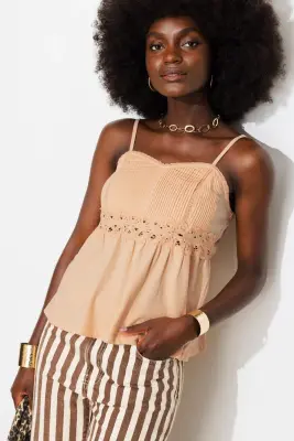 Top à fines bretelles Femme — photo 2