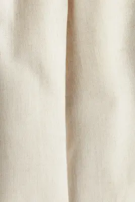 Pantalon de costume Regular Fit en lin mélangé - Beige clair — photo 2