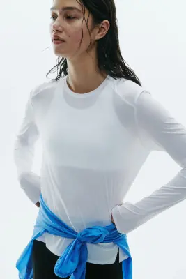 Top de sport DryMove™ - Blanc — photo 2
