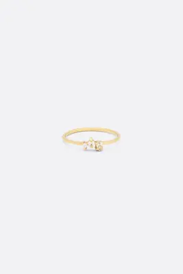 BAGUE LISE DIAMANTS — photo 1