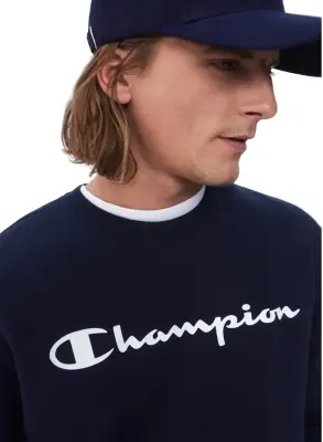 CHAMPION SWEAT SHIRT Marine — photo 5