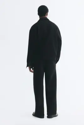 Pantalon jogger chic Relaxed Fit - Noir — photo 2