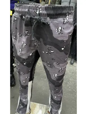 Bas Cargo camouflage noir gris — photo 2