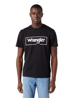 WRANGLER TEE SHIRT Noir — photo 2