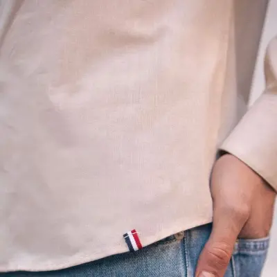 Chemise Saint-Paul beige — photo 3
