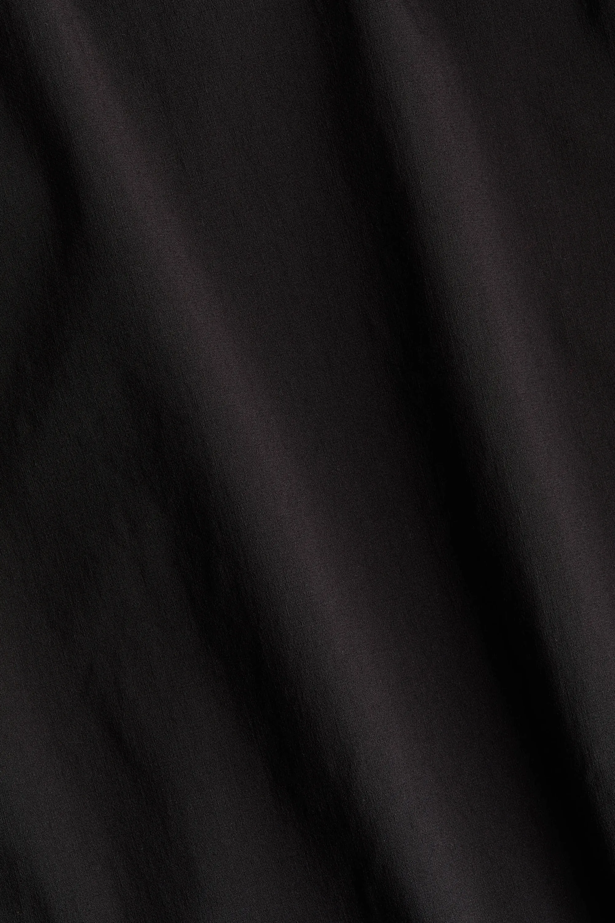 Robe à encolure carrée - Noir