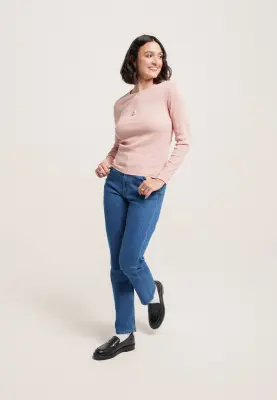 Le t-shirt manches longues - Rose — photo 4