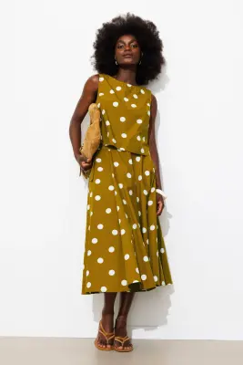 Jupe midi imprimée Femme — photo 2