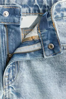 Lot de 2 shorts en denim de coton - Bleu denim clair — photo 1