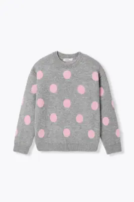 Pull à pois Femme