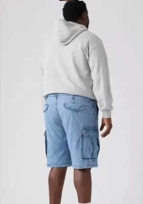 LEVIS CARRIER CARGO SHORT JEAN'S Bleu ciel — photo 4