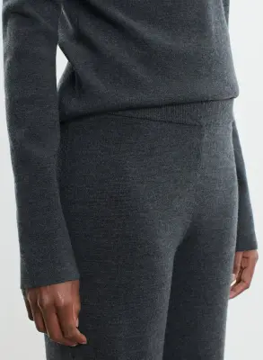 Pantalon en laine mérinos et élasthanne — photo 3