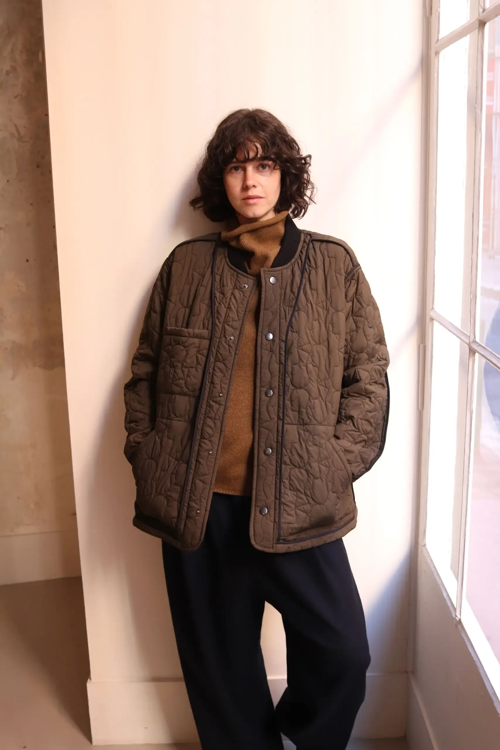 Konrad – HENRY JACKET – Black/ Khaki