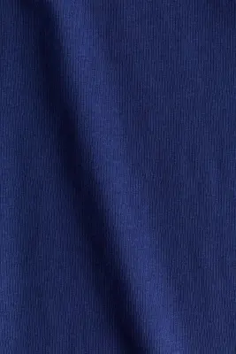 T-shirt oversize - Bleu foncé — photo 4