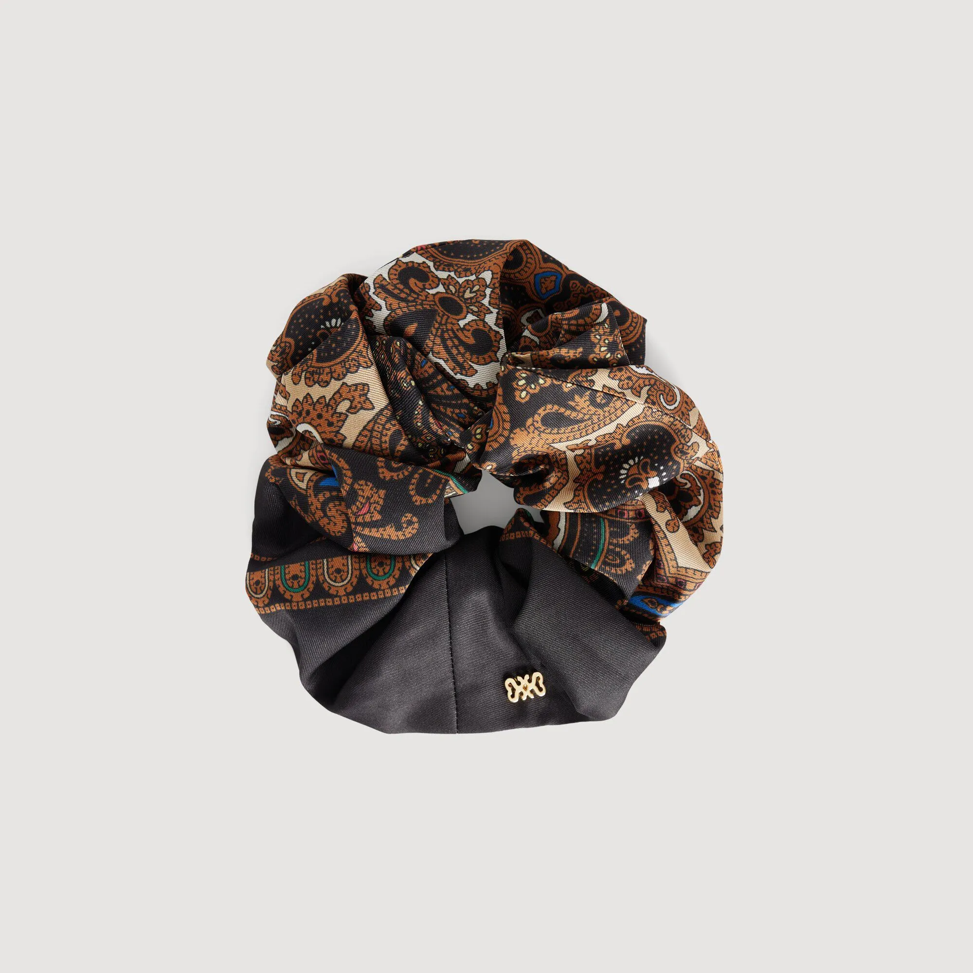 Chouchou à imprimé foulard