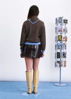FrNch – Jupe Klima Chocolat — photo 3