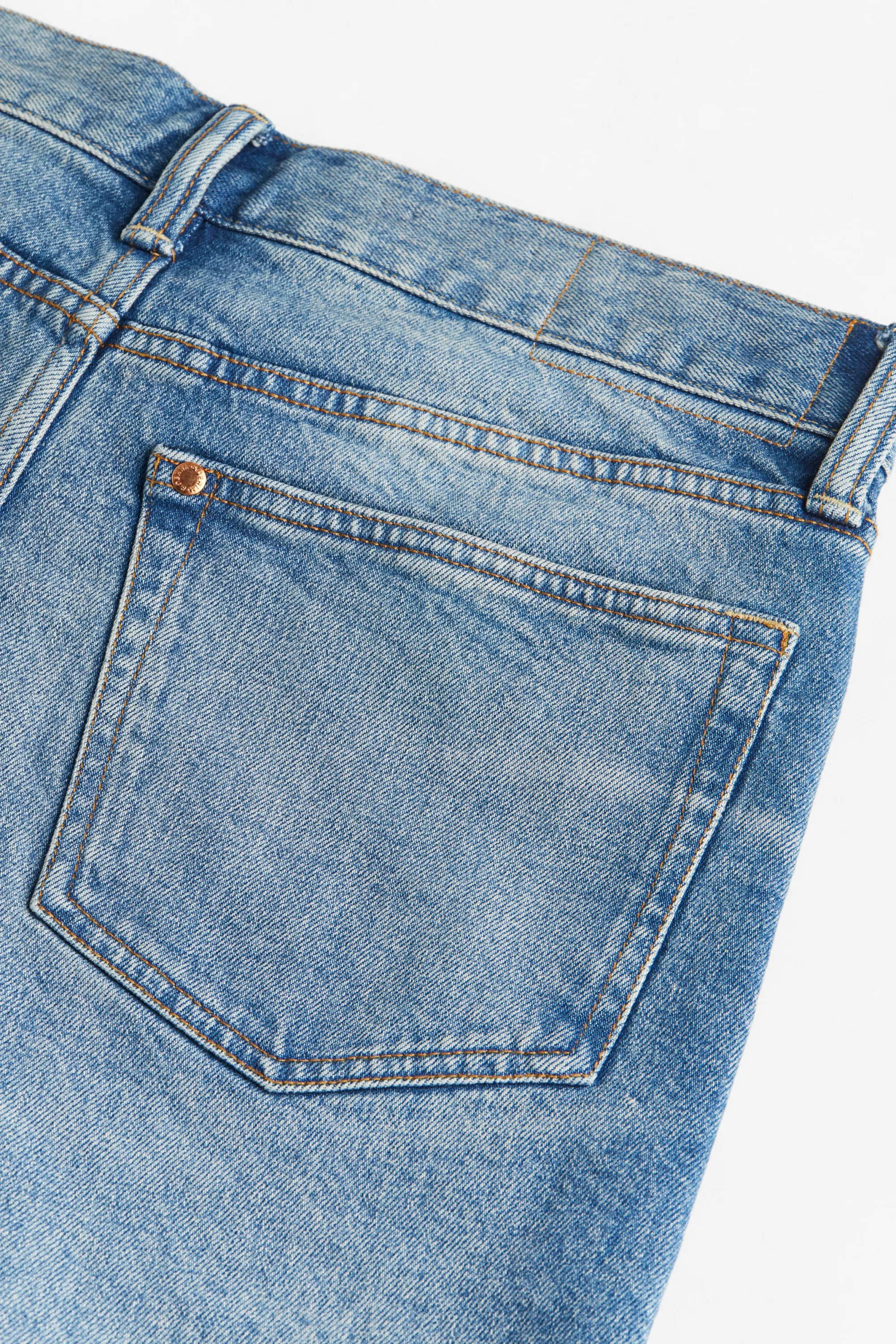 Short Regular en denim - Bleu denim