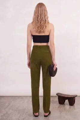 Pantalon Janssens Olive — photo 2