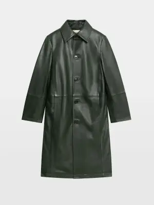 Manteau Mentlyr Cuir — photo 5