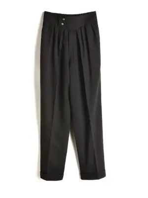 Pantalon Jaffa noir – Mamamushi Studio — photo 2