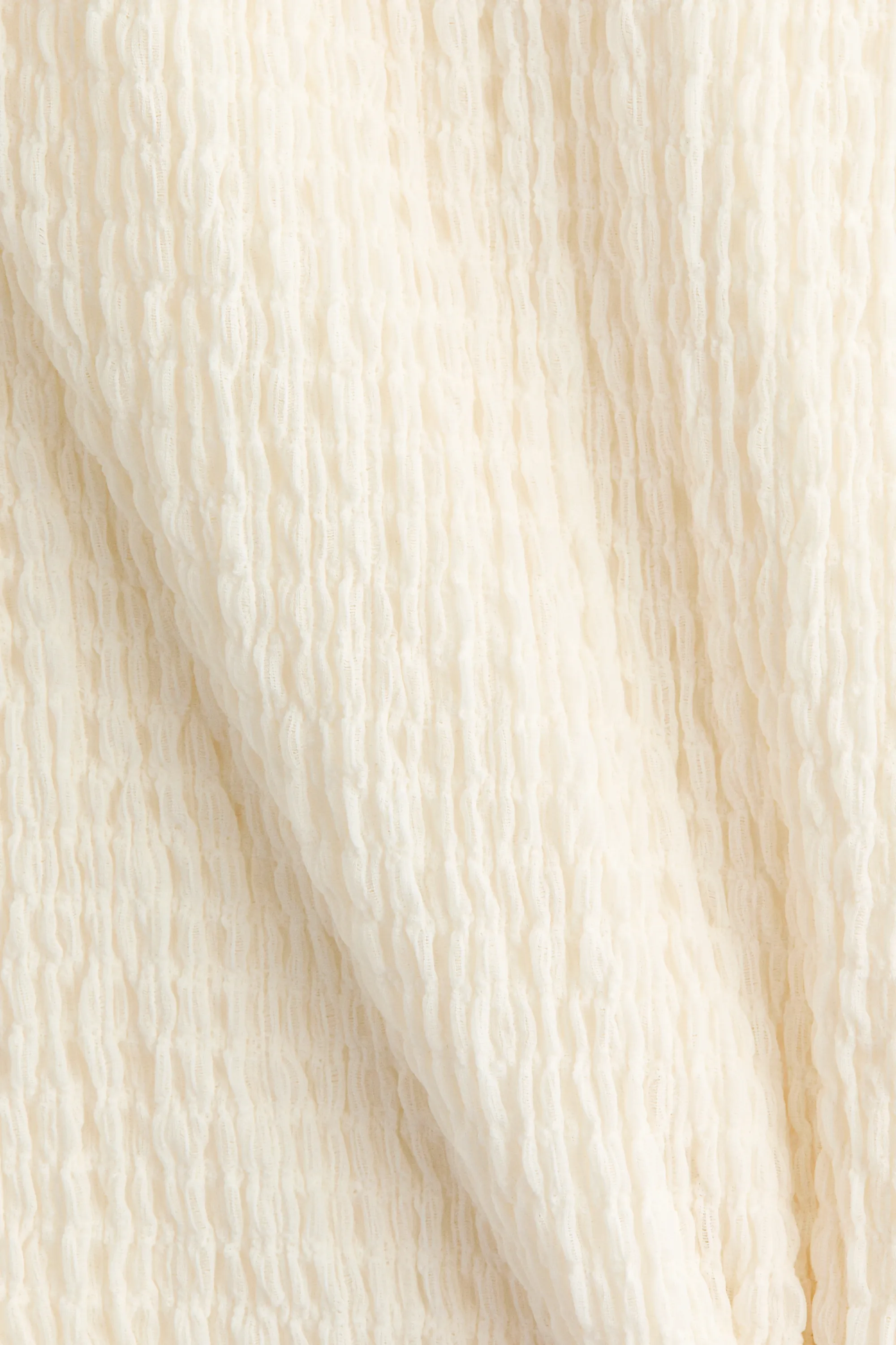 Robe dos nu avec dentelle - Crème