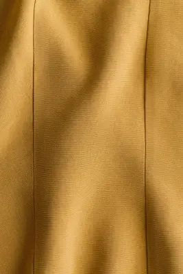 Blouse péplum - Jaune moutarde — photo 3
