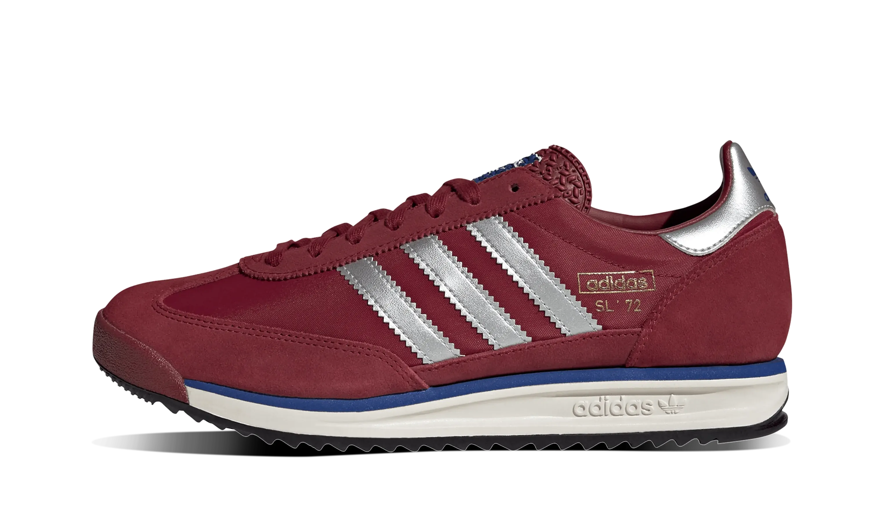 Adidas Mujer SL 72 RS Noble Maroon Silver Metallic