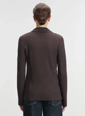 Veste en coton organique, cachemire et coton supima — photo 2