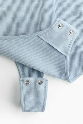Body string paddé Seamless - Bleu clair — photo 4