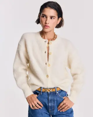 Cardigan Douceur écru — photo 2