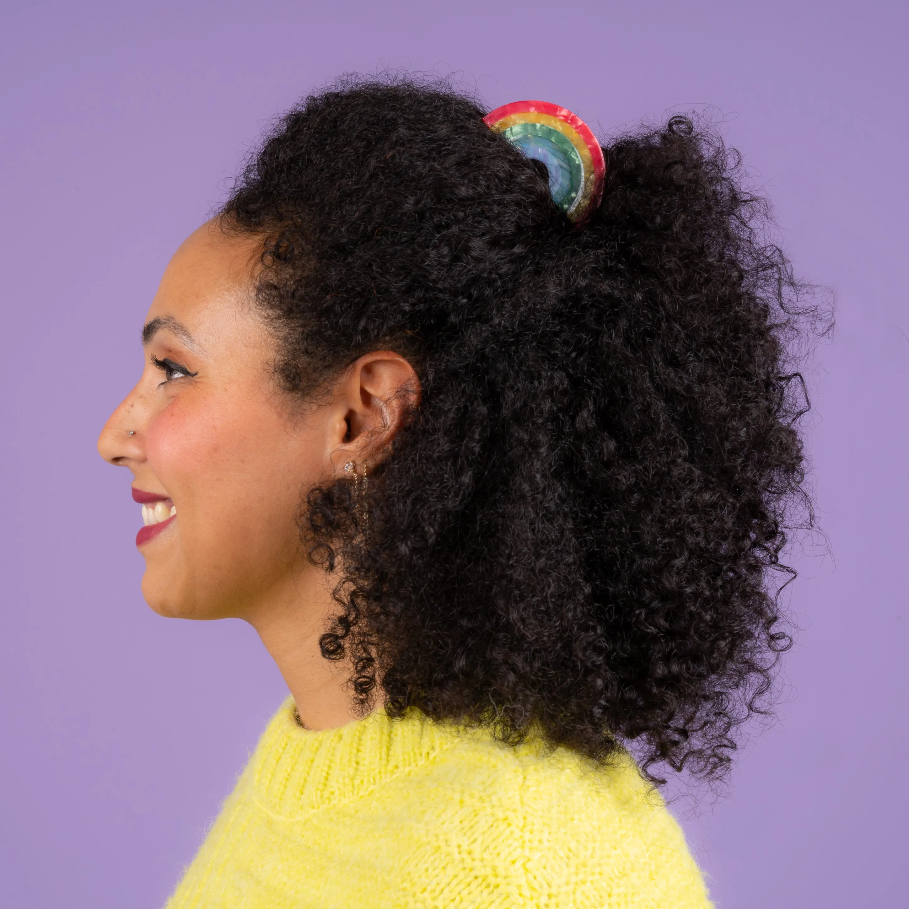 Pince à cheveux Arc-en-ciel Coucou Suzette