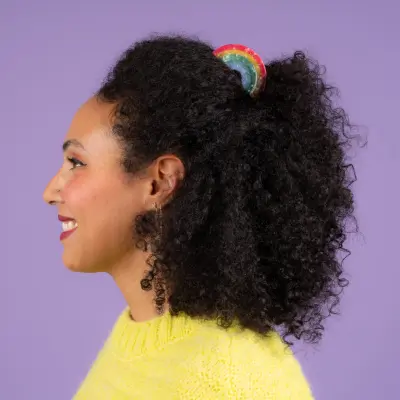 Pince à cheveux Arc-en-ciel Coucou Suzette — photo 1