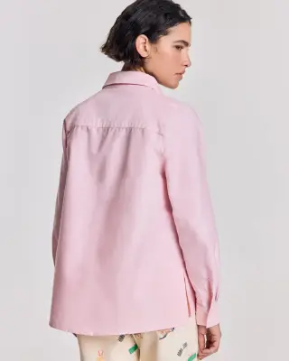 Chemise Liseron rose dragé — photo 7