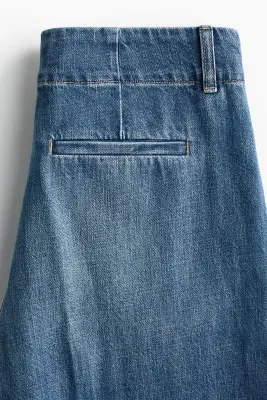 Straight High Jeans - Bleu denim — photo 5