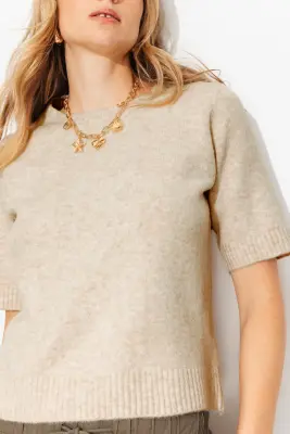 Pull manches courtes Femme — photo 5