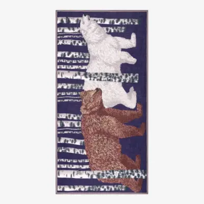 Écharpe Ours Bleu