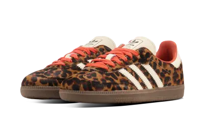 Adidas Samba OG Preloved Red Leopard — photo 2