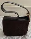 Sac a main cannage cuir noir