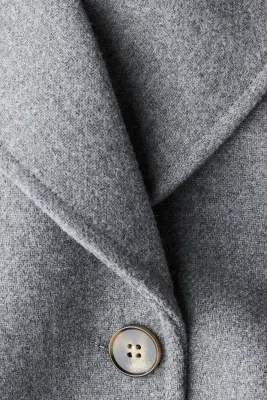 Manteau à fermeture croisée - Gris — photo 4