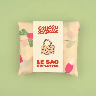 Sac emplettes Radis Coucou Suzette — photo 3