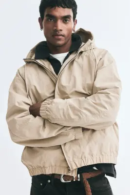 Veste à capuche - Beige clair — photo 2