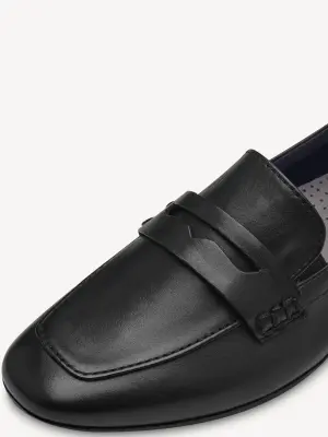 Mocassins Tamaris 008-54201-42-001 Noirs - Cuir Lacets Grande Pointure Femme — photo 3