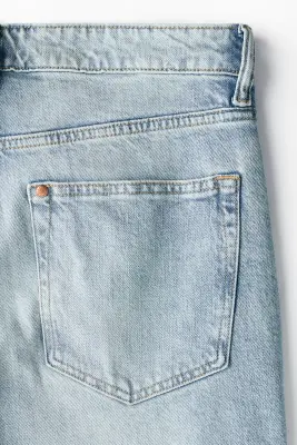 Tapered Jeans - Bleu denim clair — photo 4