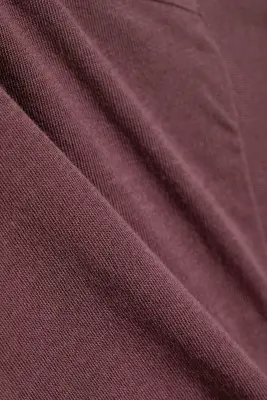 T-shirt carré décontracté transparent - Lilas foncé — photo 3