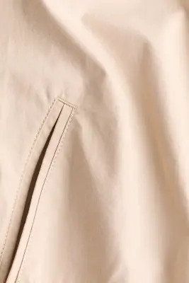 Veste oversize avec base à effet boule - Beige clair — photo 5