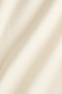 Pantalon en maille fine - Crème — photo 3